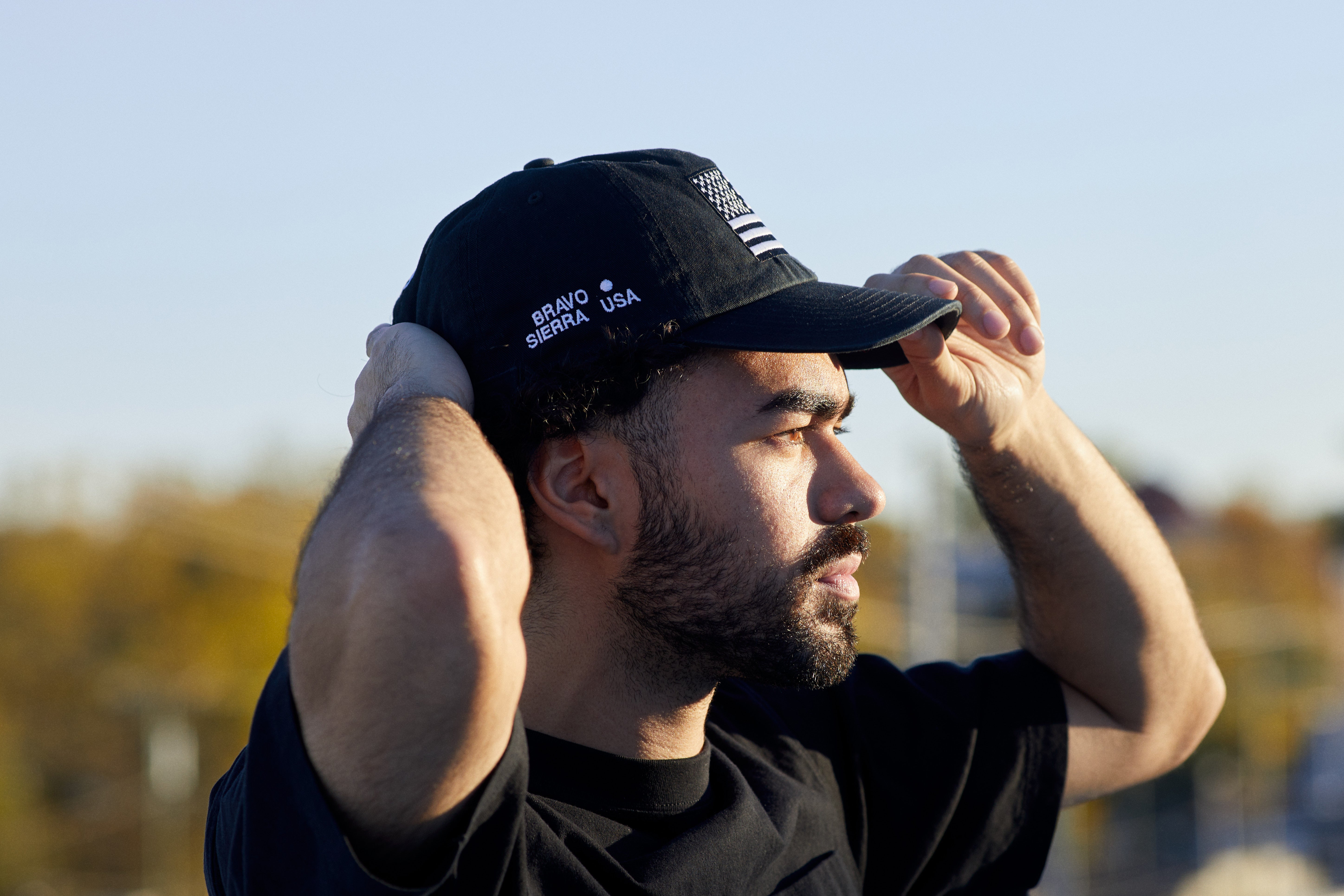 VINTAGE BLACK CLASSIC BASEBALL HAT