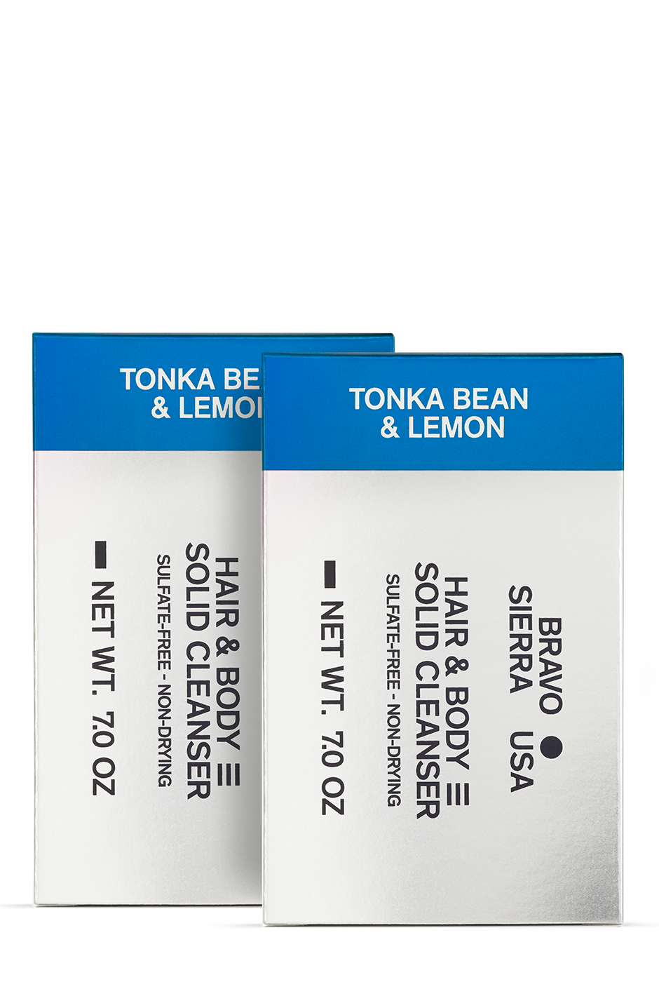 TONKA BEAN & LEMON SOLID CLEANSER - 2 PACK