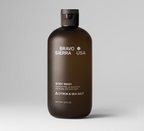Bravo Sierra Body Wash, 13 fl oz, sulfate-free, with citron and sea salt, enriched with squalane and aloe vera.