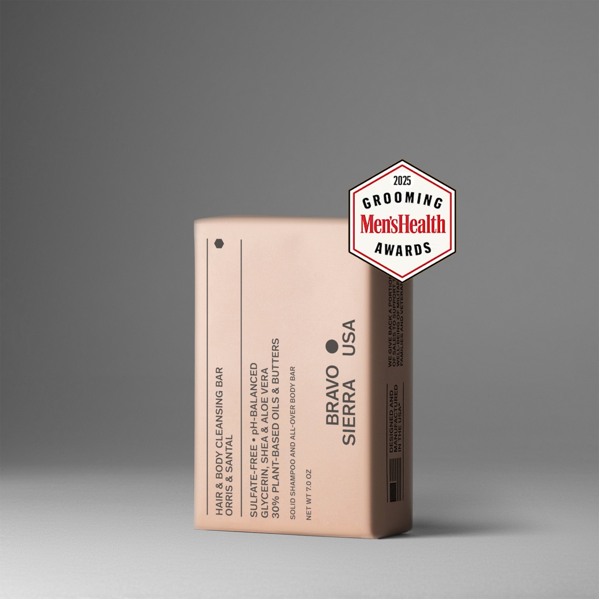 ORRIS AND SANTAL - HAIR & BODY CLEANSING BAR