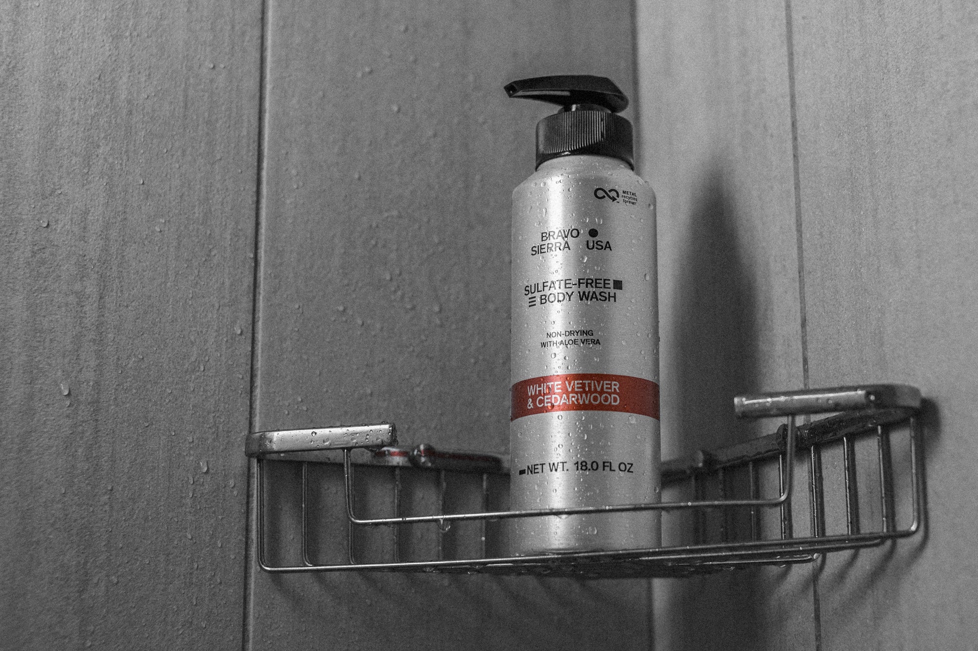 SULFATE-FREE BODY WASH & REFILL - WHITE VETIVER & CEDARWOOD
