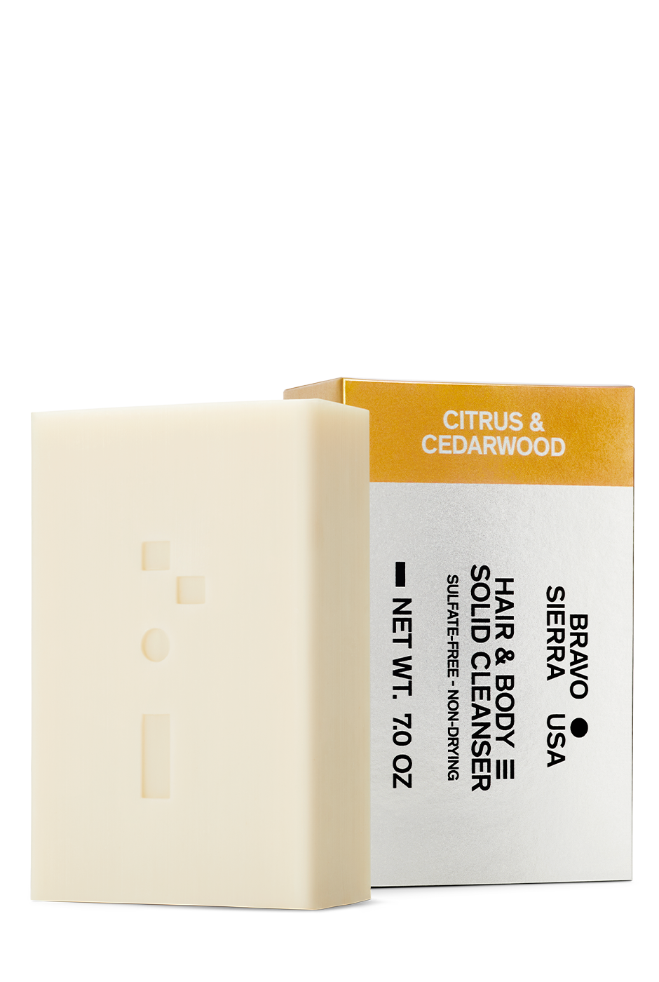 CITRUS & CEDARWOOD SOLID CLEANSER - 2 PACK