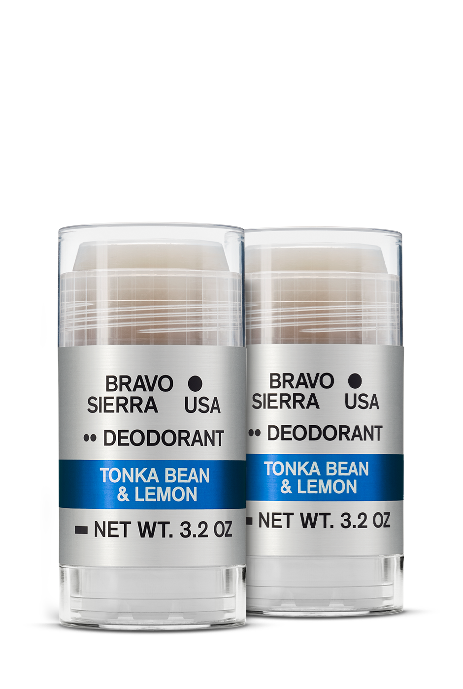 TONKA BEAN & LEMON DEODORANT - 2-PACK