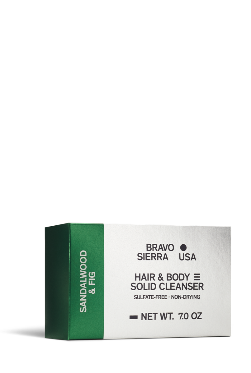 SANDALWOOD & FIG SOLID CLEANSER - 3 PACK